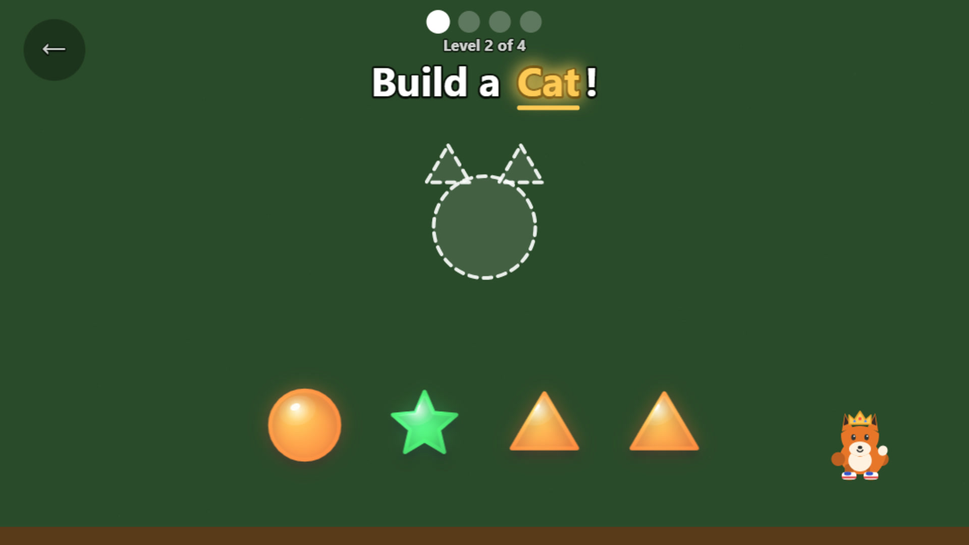 Building a picture out of simple shapes